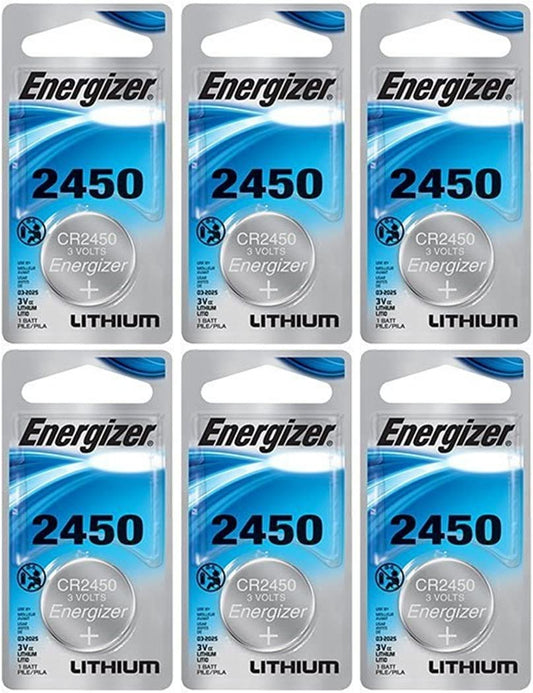 Energizer 2450 Lithium, 6 Pack