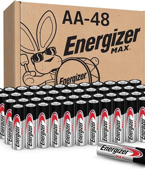 AA Energizer Max 48 pack