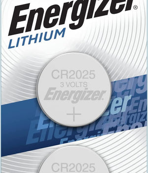 Energizer 2025 Batteries, Lithium CR2025 Battery, 2 Count