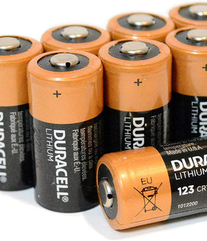 123 Duracell Lithium 8 pack