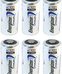 Energizer 123 Lithium, 6 Pack