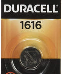 Duracell 1616 Lithium, 6 Pack