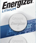 Energizer 2025 Lithium, 2 Pack