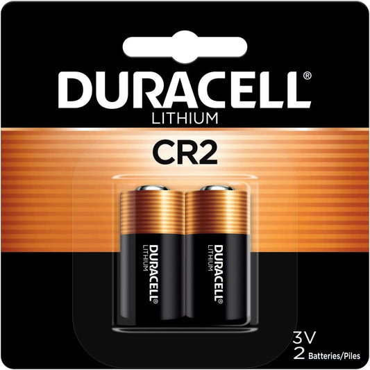 Duracell CR2 Lithium, 2 Pack