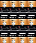 Duracell 2025 Lithium, 12 Pack