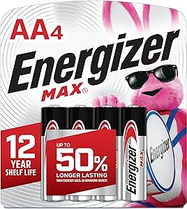 Energizer AA MAX, 4 Pack