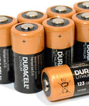 Duracell 123 Lithium, 8 pack