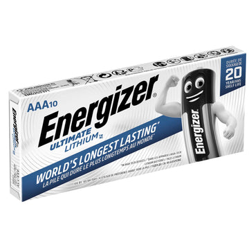 Energizer AAA Lithium, 10 Pack