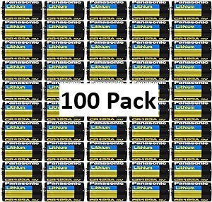 Panasonic 123 Blue & Gold, 100 Pack