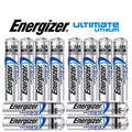 Energizer Ultimate Lithium AAA L92 batteries, 12-pack