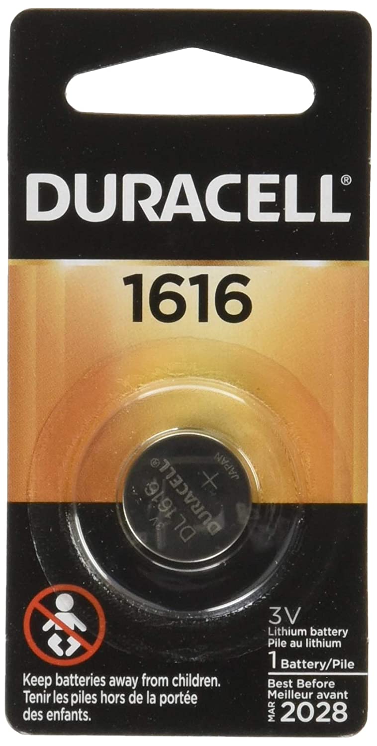 Dl1620 Duracell 1616 Lithium, 6 Pack