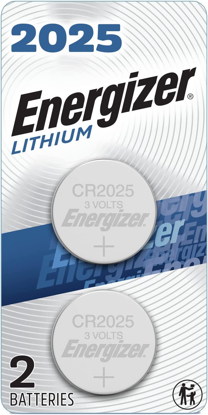 Energizer 2025 Lithium, 2 Pack