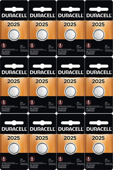 Duracell 2025 Lithium, 12 Pack